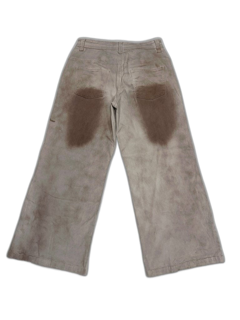 RECONSTRUCTED 001_26_03 — Smoke-Dyed Wide-Leg Pants