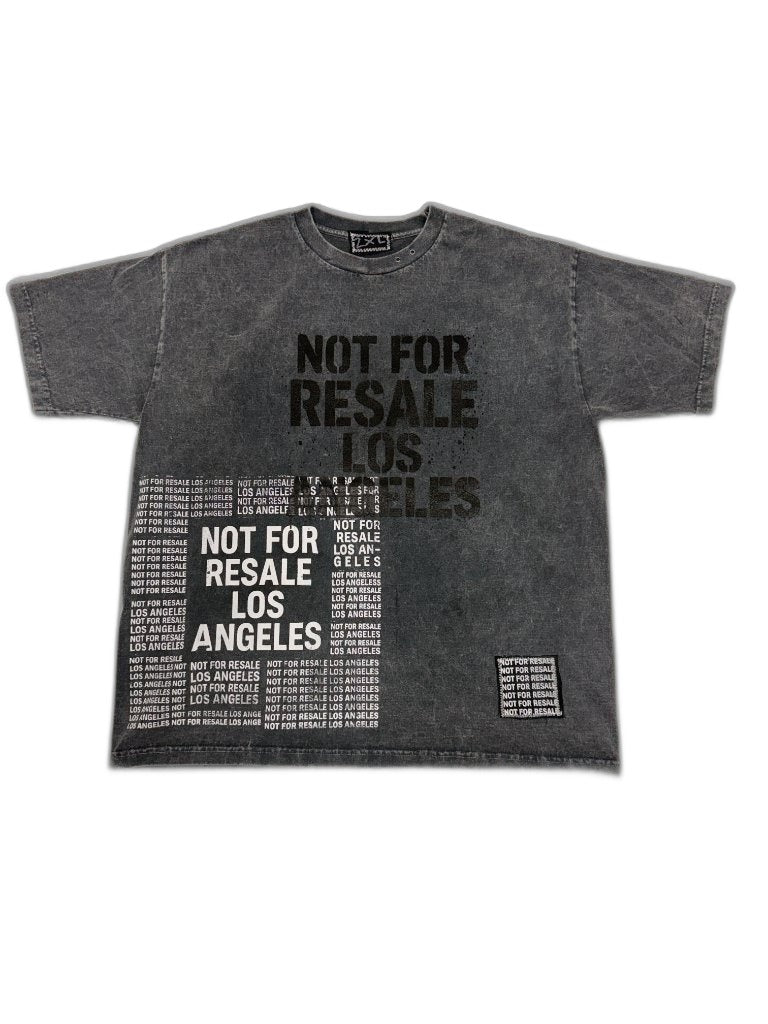 RECONSTRUCTED 001_26_12 — Grey NFR All-Over Stencil Tee