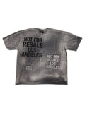 RECONSTRUCTED 001_26_13 — Grey Acid Wash NFR All-Over Text Tee