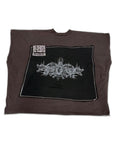 RECONSTRUCTED 001_26_29 — Black Box Tee, No-Sleeve Raw Square Cut