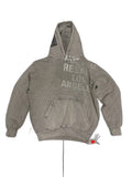 RECONSTRUCTED 001_26_38 — Grey Acid Wash Hoodie, Tonal NFR Stencil, NFR Hood Print & Block Patch