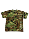 RECONSTRUCTED 001_26_45 — Woodland Camo Tee, NFR Vertical Hem Print & Woven Label